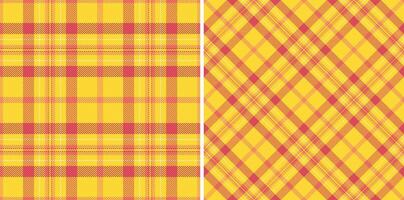 Tartan texture textile of seamless pattern with a plaid background fabric check. vector