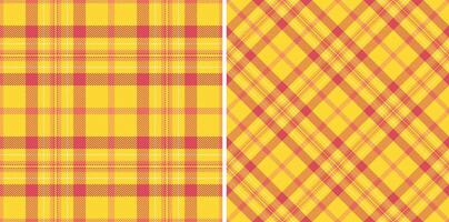 Tartan texture textile of seamless pattern with a plaid background fabric check. vector