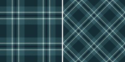Pattern texture fabric of plaid textile tartan with a seamless check background. vector