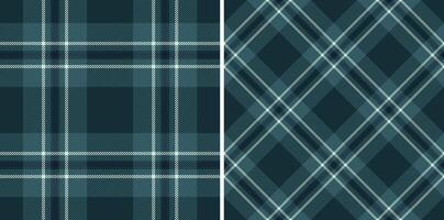 Pattern texture fabric of plaid textile tartan with a seamless check background. vector