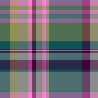 Seamless tartan of check fabric background with a pattern textile plaid texture. vector