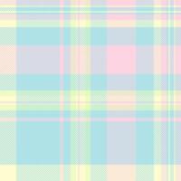 Seamless texture of check tartan textile with a pattern background plaid fabric. vector