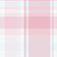 Tartan pattern fabric of check seamless textile with a background texture plaid. vector