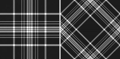 Texture tartan background of check fabric with a textile seamless plaid pattern. vector