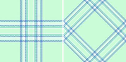 Fabric check texture of textile background pattern with a seamless tartan plaid. vector