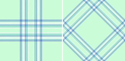 Fabric check texture of textile background pattern with a seamless tartan plaid. vector