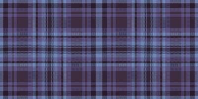 Sofa fabric pattern , tape background check tartan. Christmas card plaid texture textile seamless in dark and indigo colors. vector