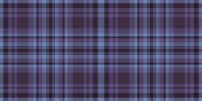 Sofa fabric pattern , tape background check tartan. Christmas card plaid texture textile seamless in dark and indigo colors. vector