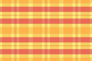 Seamless check tartan of background texture with a fabric pattern textile plaid. vector