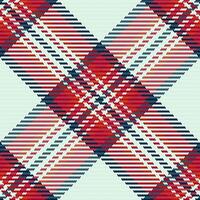 Background plaid textile of tartan seamless pattern with a fabric texture check. vector