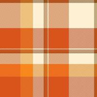 Seamless fabric of texture check background with a tartan pattern textile plaid. vector