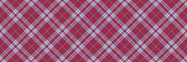 Dye pattern seamless background, ornament texture tartan . Irish fabric check textile plaid in red and blue colors. vector