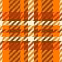 Check tartan texture of background seamless fabric with a plaid textile pattern. vector