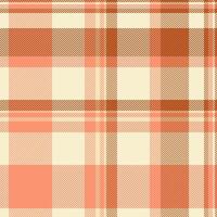 Antique background tartan seamless, back check texture. Japan textile pattern plaid fabric in light and red colors. vector