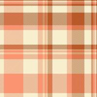 Antique background tartan seamless, back check texture. Japan textile pattern plaid fabric in light and red colors. vector