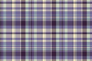 Textile plaid pattern of seamless texture check with a tartan fabric background . vector