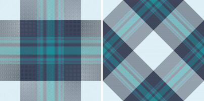 Seamless textile fabric of plaid texture pattern with a background tartan check. vector