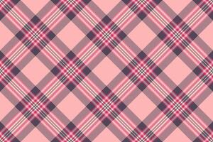 Texture seamless pattern of check tartan plaid with a fabric textile background. vector