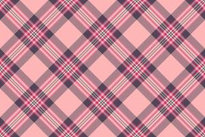 Texture seamless pattern of check tartan plaid with a fabric textile background. vector