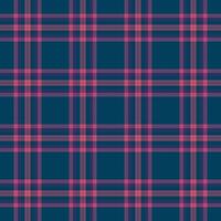 Floor texture background fabric, linear check tartan. Coat seamless textile plaid pattern in purple and red colors. vector