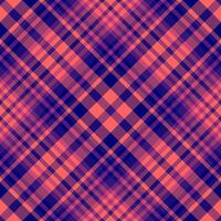 Seamless fabric plaid of check texture textile with a pattern background tartan. vector