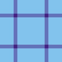 Dye plaid background fabric, english seamless texture check. Scratched tartan textile pattern in cyan and blue colors. vector