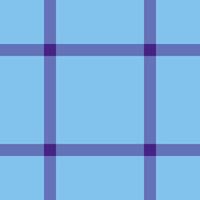Dye plaid background fabric, english seamless texture check. Scratched tartan textile pattern in cyan and blue colors. vector