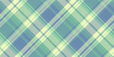 Upscale textile background tartan, styled texture plaid check. Present pattern fabric seamless in light and blue colors. vector