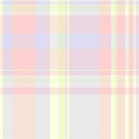 Textile plaid tartan of seamless texture with a background pattern fabric check. vector