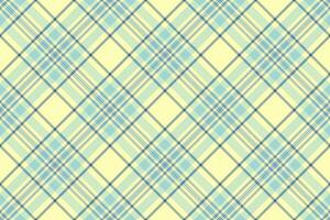 Rectangle seamless tartan background, window check pattern. Seventies fabric plaid textile texture in light and lime colors. vector