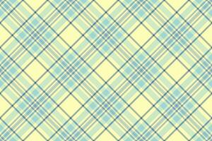Rectangle seamless tartan background, window check pattern. Seventies fabric plaid textile texture in light and lime colors. vector