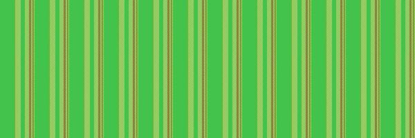 Contemporary seamless background, stage textile fabric stripe. Perfection pattern texture lines vertical in green and yellow colors. vector