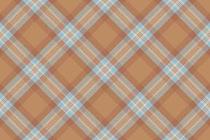 Tartan texture seamless of check plaid with a textile background pattern fabric. vector
