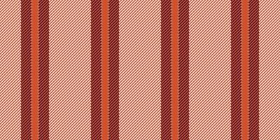 Comfortable texture background, flowing pattern fabric vertical. Bold stripe seamless lines textile in red and white colors. vector