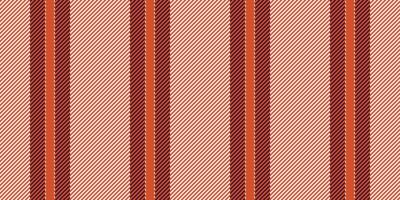 Comfortable texture background, flowing pattern fabric vertical. Bold stripe seamless lines textile in red and white colors. vector