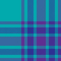 Plaid check pattern. Seamless fabric texture. Tartan textile print. vector