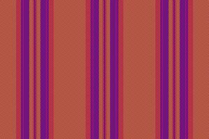 Texture background lines of vertical textile with a seamless fabric stripe pattern. vector