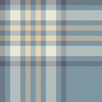 Plaid check pattern. Seamless fabric texture. Tartan textile print. vector