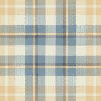 Plaid check pattern. Seamless fabric texture. Tartan textile print. vector