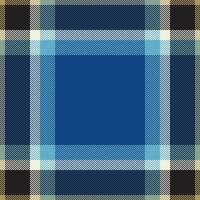 Plaid check pattern. Seamless fabric texture. Tartan textile print. vector