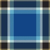 Plaid check pattern. Seamless fabric texture. Tartan textile print. vector