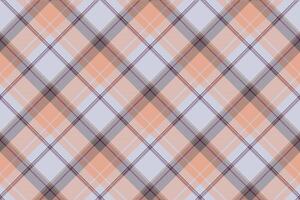 Tartan plaid background, diagonal check seamless pattern. fabric texture for textile print, wrapping paper, gift card, wallpaper. vector