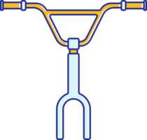 bicicletta telaio illustrazione isolato sfondo png