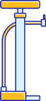pneumatico pompa illustrazione isolato sfondo png