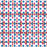 Illustration of a multi-colored geometric pattern vector