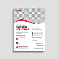 Digital Marketing Agency Business Flyer Template Design vector