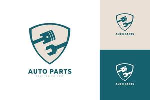 simple auto part logo, automotive logo creative design vector