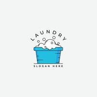 Laundry Logo Art, Icons, and Graphics vector