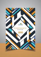 Corporate Cover Page Design vector