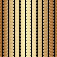 Art Deco Round Geometric Seamless Pattern Design vector